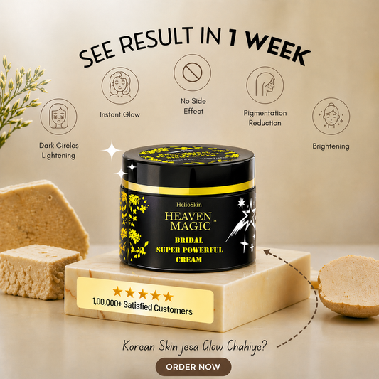 Heaven Magic Bridal Super Powerful Cream for Face (40gm) - Helioskin