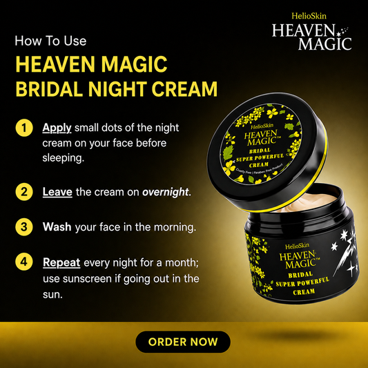 Heaven Magic Bridal Super Powerful Cream for Face (40gm) - Helioskin